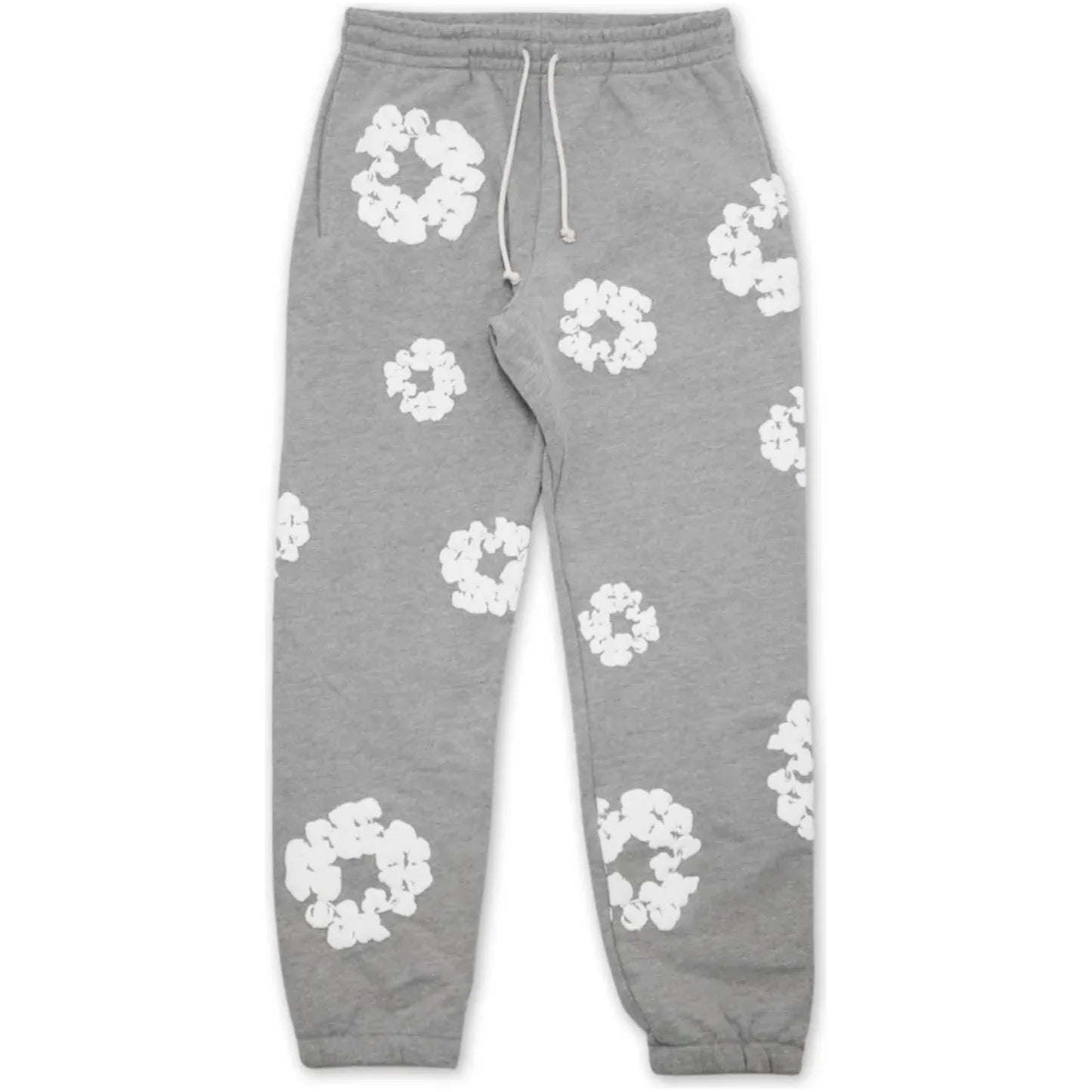 Denim tears cotton wreath sweatpants grey