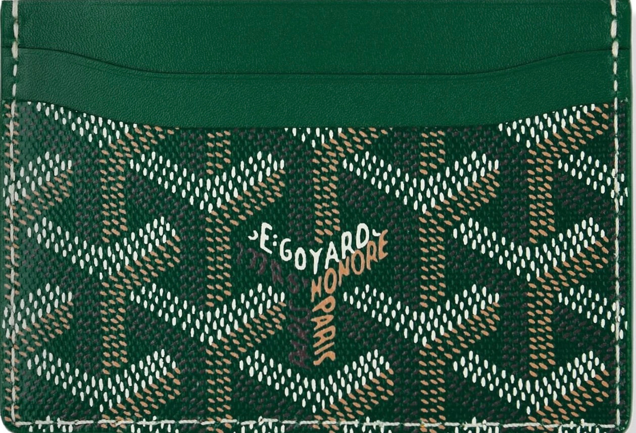 Goyard Saint Sulpice Green Card Holder