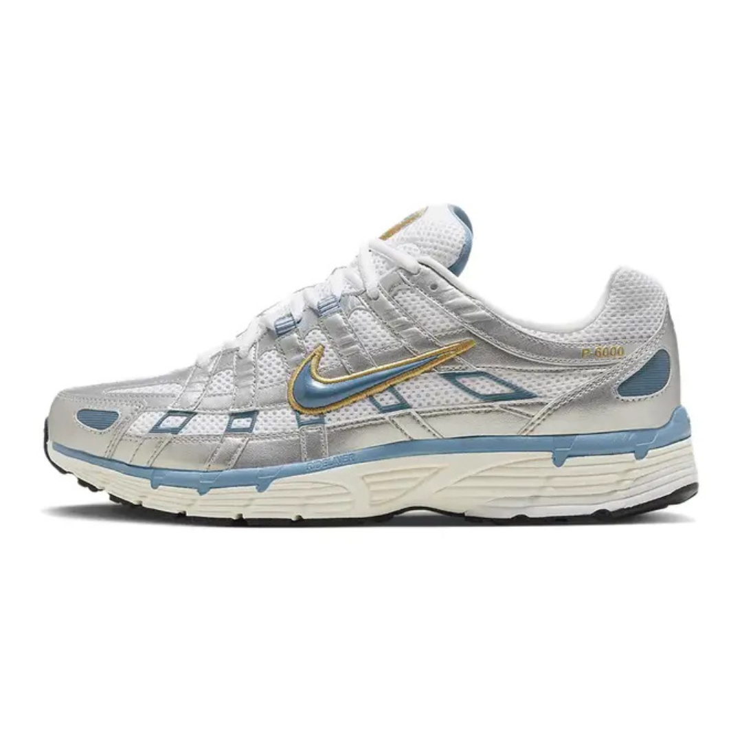 Nike P-6000 Metallic Silver Aegean Storm